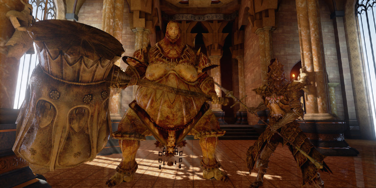 Ornstein and Smough from Dark Souls game